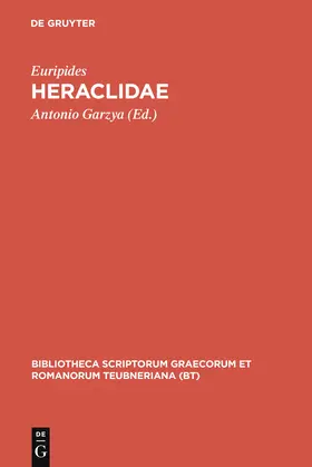 Euripides / Garzya |  Heraclidae | Buch |  Sack Fachmedien