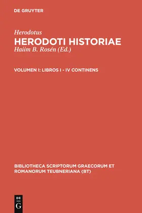 Herodotus / Rosén |  Libri I - IV | Buch |  Sack Fachmedien