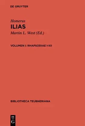 Homerus / West |  Rhapsodiae I-XII | Buch |  Sack Fachmedien