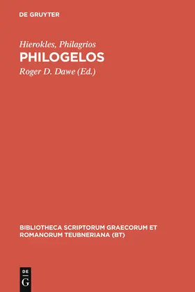 Hierocles / Philagrius / Dawe |  Philogelos | Buch |  Sack Fachmedien