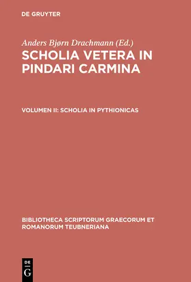 Drachmann |  Scholia in Pythionicas | Buch |  Sack Fachmedien