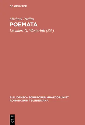 Psellus / Westerink |  Poemata | Buch |  Sack Fachmedien