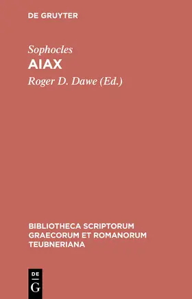 Sophocles / Dawe |  Aiax | Buch |  Sack Fachmedien