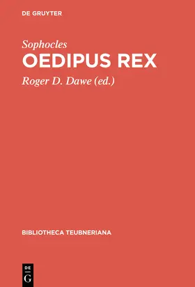 Sophocles / Dawe |  Oedipus rex | Buch |  Sack Fachmedien