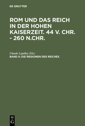 Lepelley |  Die Regionen des Reiches | Buch |  Sack Fachmedien