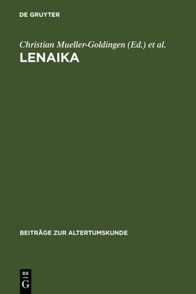 Mueller-Goldingen / Sier |  LENAIKA | Buch |  Sack Fachmedien