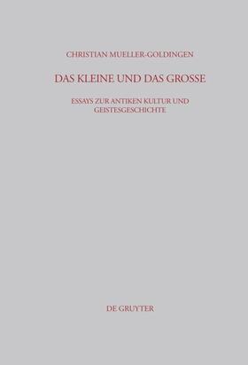 Mueller-Goldingen |  Das Kleine und das Große | Buch |  Sack Fachmedien