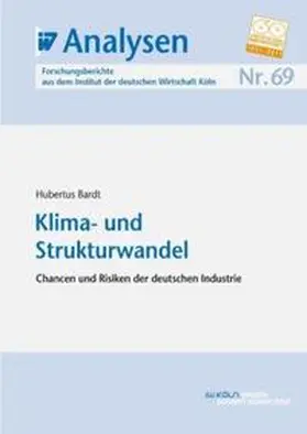 Bardt |  Klima- und Strukturwandel | eBook | Sack Fachmedien