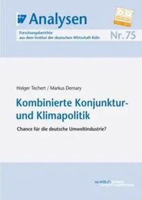 Techert / Demary |  Kombinierte Konjunktur- und Klimapolitik | eBook | Sack Fachmedien