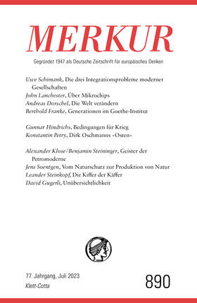 Demand / Knörer | MERKUR  7/2023 | E-Book | sack.de