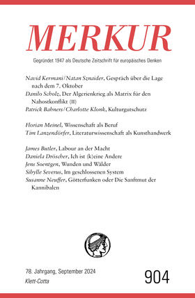 Demand / Knörer |  MERKUR 9/2024, Jg.78 | eBook | Sack Fachmedien