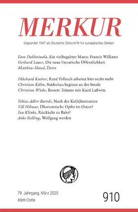 Demand / Knörer | MERKUR 3/2025, Jg.79 | E-Book | sack.de