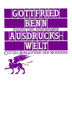 Benn |  Ausdruckswelt | Buch |  Sack Fachmedien