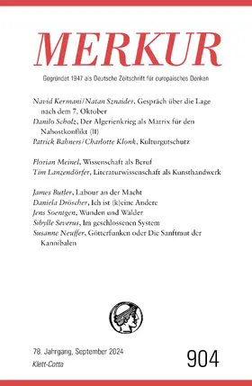 Demand / Knörer |  MERKUR 9/2024, Jg.78 | Buch |  Sack Fachmedien