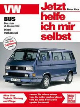 Korp |  VW Bus T3 | Buch |  Sack Fachmedien