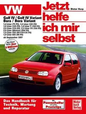 Korp |  VW Golf IV Variant / Bora / Bora Variant ab September 1997 | Buch |  Sack Fachmedien