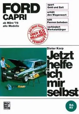 Korp |  Ford Capri | Buch |  Sack Fachmedien