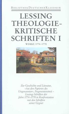 Schilson / Lessing |  Werke 1774 - 1778 | Buch |  Sack Fachmedien