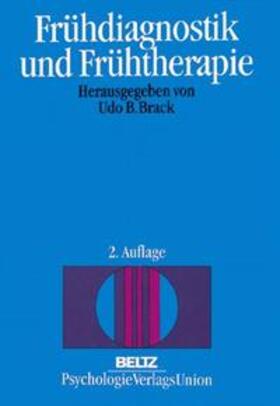 Brack |  Frühdiagnostik und Frühtherapie | Buch |  Sack Fachmedien