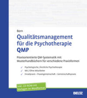 Born |  Qualitätsmanagement für die Psychotherapie QMP | Loseblattwerk |  Sack Fachmedien