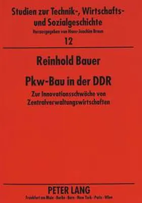 Bauer |  Pkw-Bau in der DDR | Buch |  Sack Fachmedien