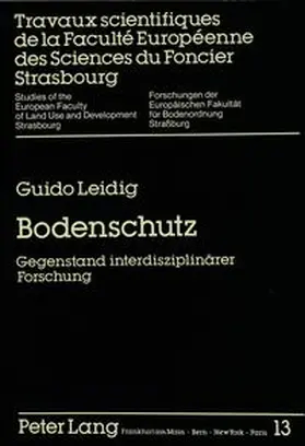 Leidig | Bodenschutz | Buch | 978-3-631-43056-9 | sack.de