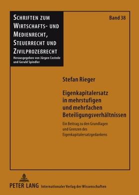 Rieger |  Eigenkapitalersatz in mehrstufigen und mehrfachen Beteiligungsverhältnissen | Buch |  Sack Fachmedien