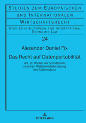 Fix |  Das Recht auf Datenportabilität | Buch |  Sack Fachmedien