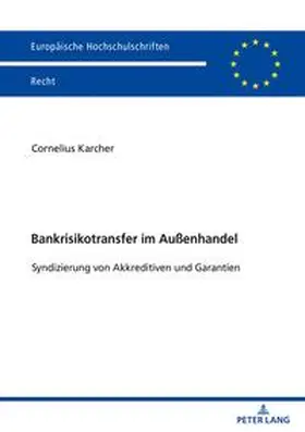 Karcher |  Bankrisikotransfer im Außenhandel | Buch |  Sack Fachmedien