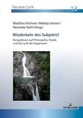 Immer / Fechner / Stahl |  Wiederkehr des Subjekts? | Buch |  Sack Fachmedien