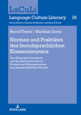 Tesch / Grein |  Normen und Praktiken des fremdsprachlichen Klassenzimmers | Buch |  Sack Fachmedien