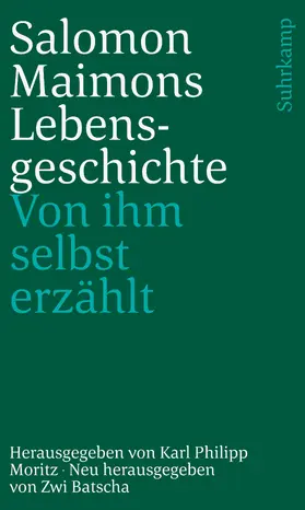 Moritz / Batscha / Maimon |  Salomon Maimons Lebensgeschichte | Buch |  Sack Fachmedien