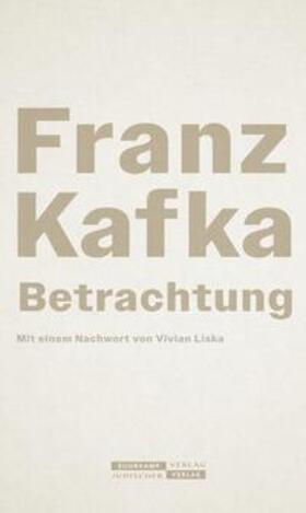 Kafka |  Betrachtung | eBook | Sack Fachmedien