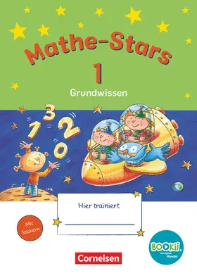 Hatt / Kobr / Pütz |  Mathe-Stars - Grundwissen - BOOKii-Ausgabe - 1. Schuljahr. Grundwissen. Übungsheft mit Lösungen | Buch |  Sack Fachmedien