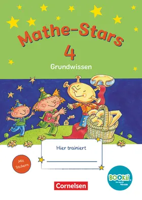 Hatt / Kobr / Pütz |  Mathe-Stars - Grundwissen - BOOKii-Ausgabe - 4. Schuljahr. Übungsheft mit Lösungen | Buch |  Sack Fachmedien