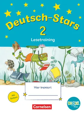 von Kuester / Scholtes / Webersberger |  Deutsch-Stars - BOOKii-Ausgabe - 2. Schuljahr. Lesetraining. Übungsheft mit Lösungen | Buch |  Sack Fachmedien