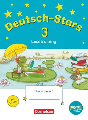 von Kuester / Scholtes / Webersberger |  Deutsch-Stars - BOOKii-Ausgabe - 3. Schuljahr. Lesetraining - Übungsheft mit Lösungen | Buch |  Sack Fachmedien