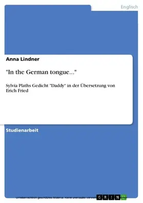 Lindner |  "In the German tongue..." | eBook | Sack Fachmedien