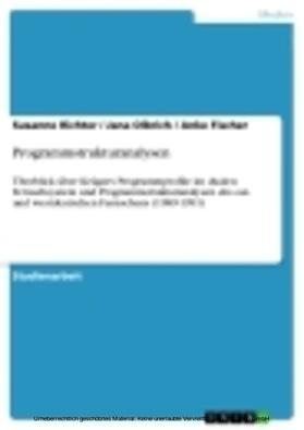 Richter / Olbrich / Fischer |  Programmstrukturanalysen | eBook | Sack Fachmedien