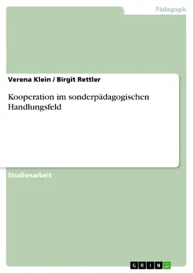 Klein / Rettler | Kooperation im sonderpädagogischen Handlungsfeld | E-Book | sack.de