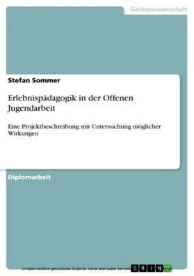 Sommer |  Erlebnispädagogik in der Offenen Jugendarbeit | eBook | Sack Fachmedien