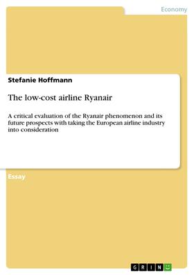 Hoffmann |  The low-cost airline Ryanair | eBook | Sack Fachmedien