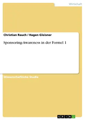 Rauch |  Sponsoring-Awareness in der Formel 1 | eBook | Sack Fachmedien