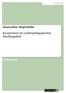 Rettler / Klein |  Kooperation im sonderpädagogischen Handlungsfeld | Buch |  Sack Fachmedien