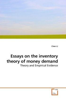 Li |  Essays on the inventory theory of money demand | Buch |  Sack Fachmedien