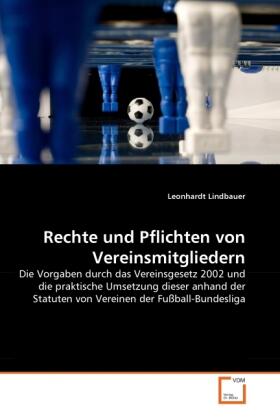 Lindbauer |  Rechte und Pflichten von Vereinsmitgliedern | Buch |  Sack Fachmedien