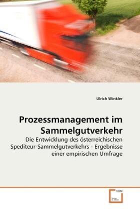 Winkler |  Prozessmanagement im Sammelgutverkehr | Buch |  Sack Fachmedien
