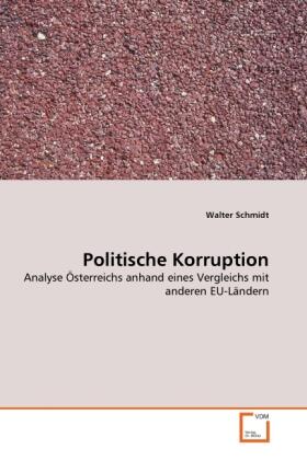 Schmidt |  Politische Korruption | Buch |  Sack Fachmedien