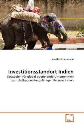 Strathmann |  Investitionsstandort Indien | Buch |  Sack Fachmedien