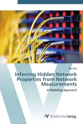 Wei |  Inferring Hidden Network Properties from Network Measurements | Buch |  Sack Fachmedien